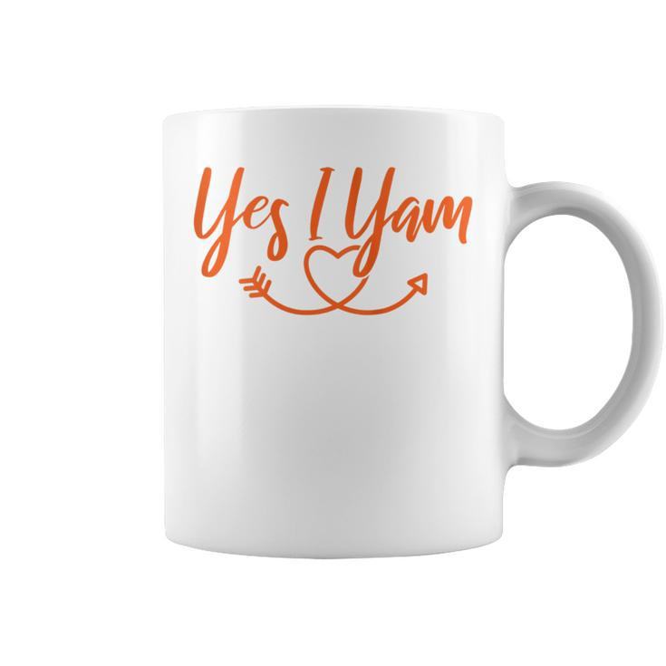 Couples Yes I Yam Coffee Mug