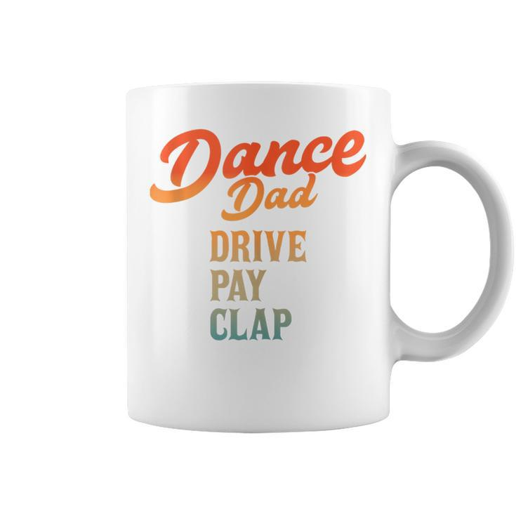 Dad Dance Retro Proud Dancer Dancing Father's Day Coffee Mug