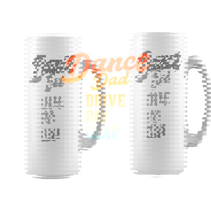 Dad Dance Retro Proud Dancer Dancing Father's Day Coffee Mug