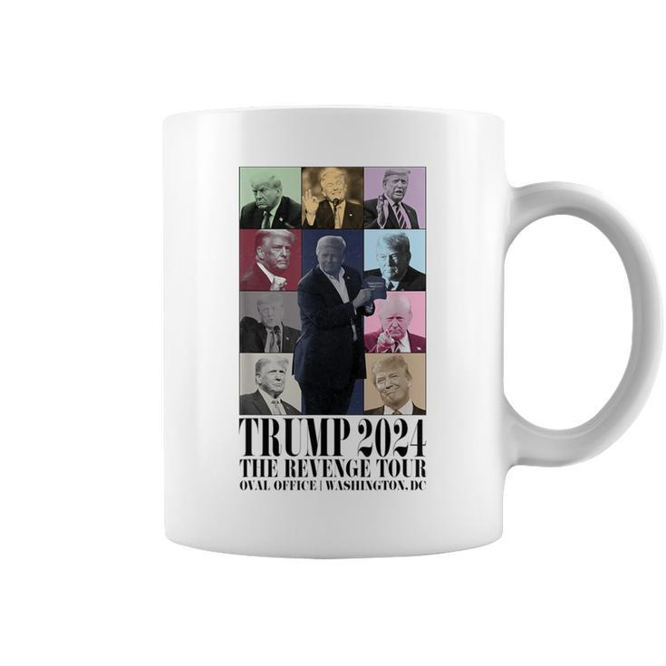 Donald Trump The Revenge Tour 2024 Ultra Maga Tour Coffee Mug