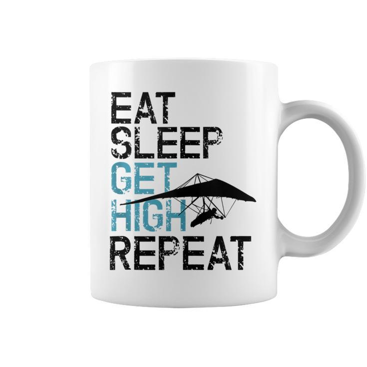 Hang Gliding Eat Sleep Get High Coffee Mug