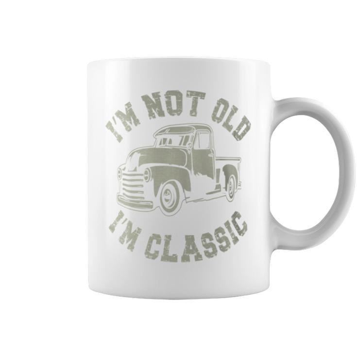 I'm Not Old I'm Class Retro Vintage Pickup Trucks Coffee Mug