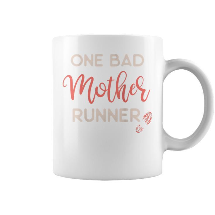 Tanks For Runners Half Marathon One Bad Mother Runner Coffee Mug