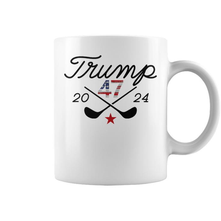 Trump Golf Trump 47 2024 Coffee Mug