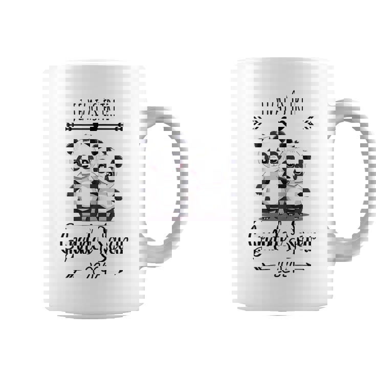 Future Grande Sœur 2024 Panda Je Vais Être Grande Soeur 2024 Tasse