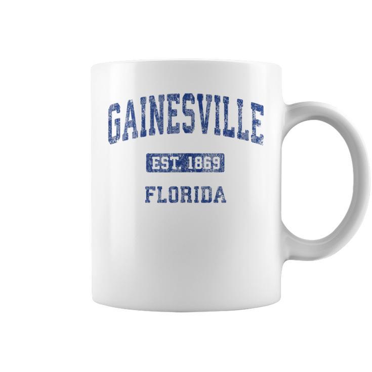 Gainesville Florida Fl Vintage Athletic Sports Coffee Mug