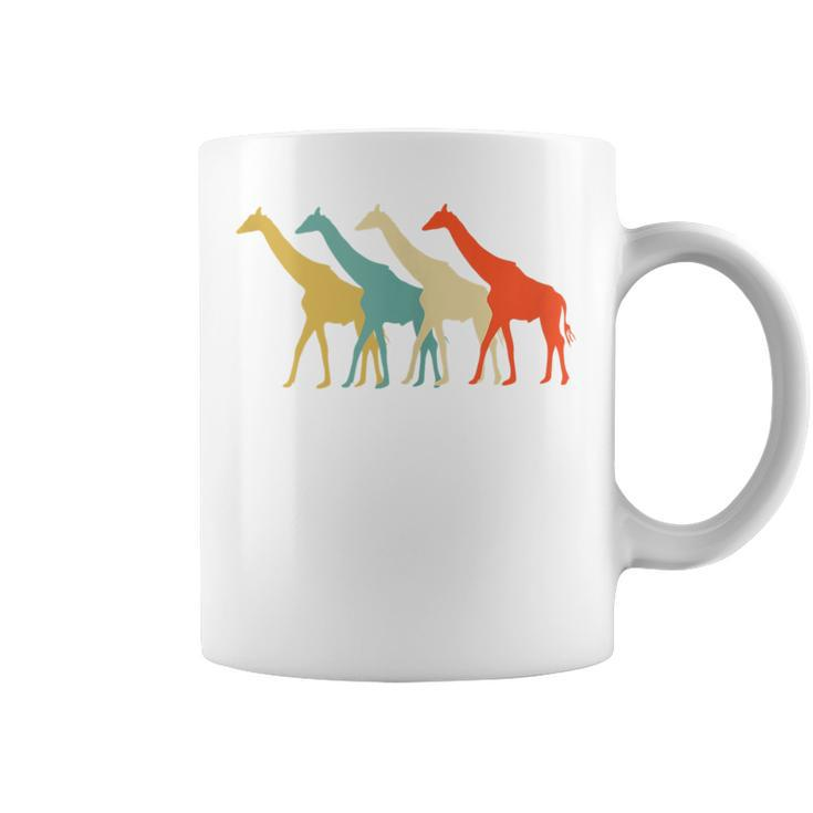 Giraffe Vintage Retro Idea For Cool Cute Coffee Mug