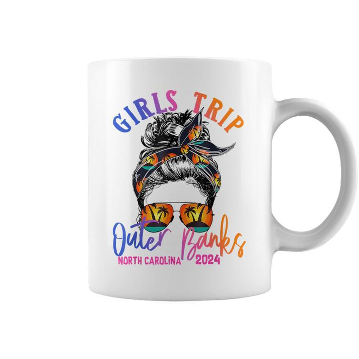 Girls Trip Outer Banks Carolina 2024 Girls Weekend Vacation Coffee Mug