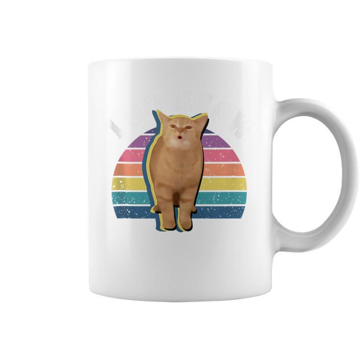 I Go Meow Cat Singing Meme Cat Song I Go Meow Coffee Mug