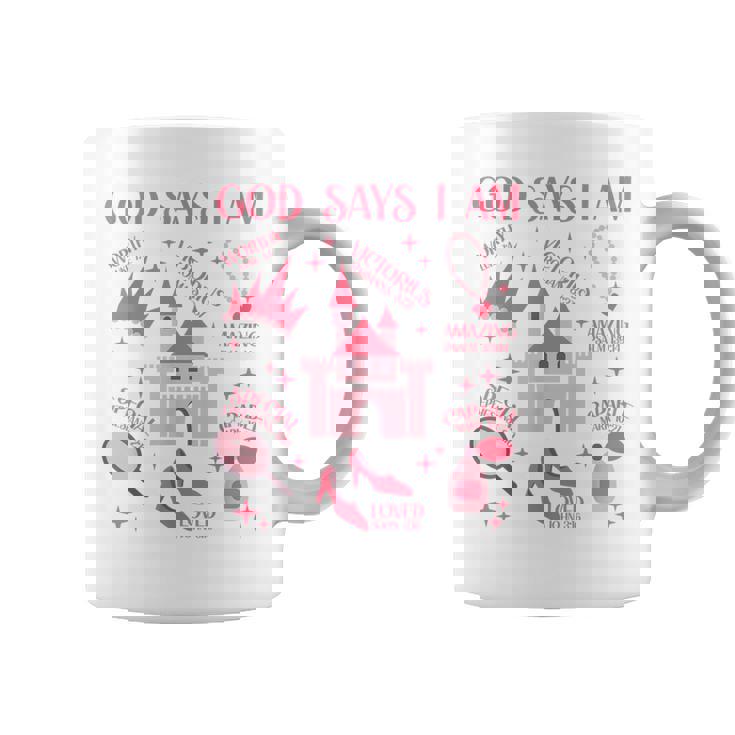 God Says I Am Princess Lover Girl Christian Coffee Mug