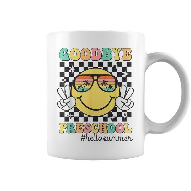 Goodbye Preschool Hello Summer Last Day Of School Student Coffee Mug