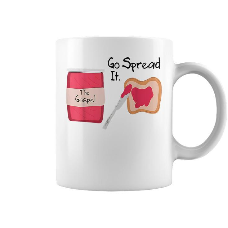 The Gospel Go Spread It Coffee Mug