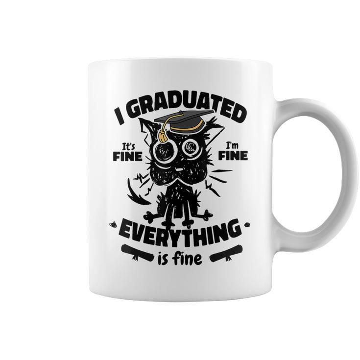 I Graduated Graduate Class Of 2024 Graduation Boy Girl Coffee Mug