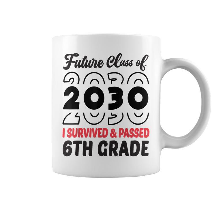 Graduation 2024 Future Class Of 2030 6Th Grade Coffee Mug