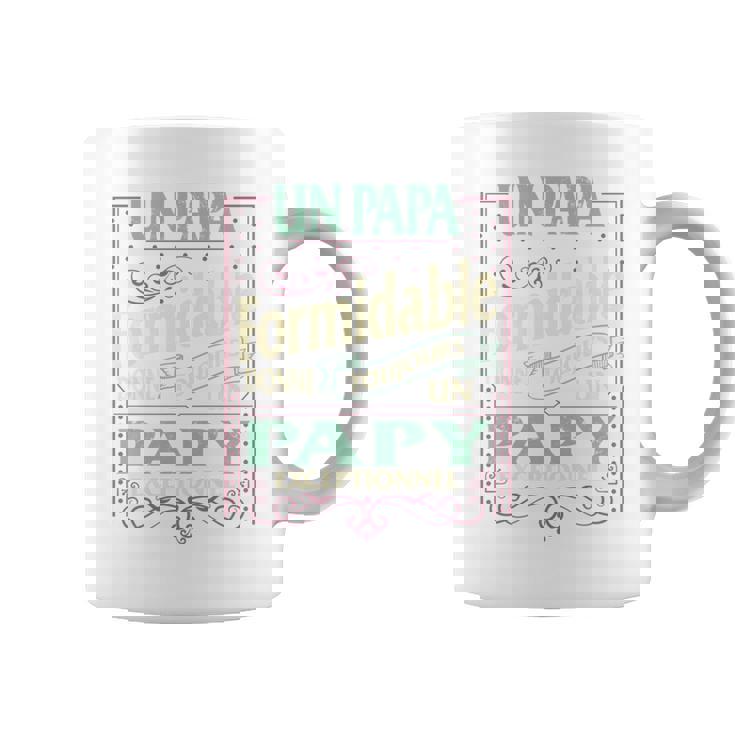 Grandpere Papa Formidable Papy Fete Des Pères Pere Manche Longue Tasse