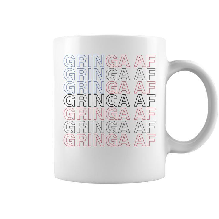 Gringa Af Patriotic For New Citizen Chicanas Coffee Mug