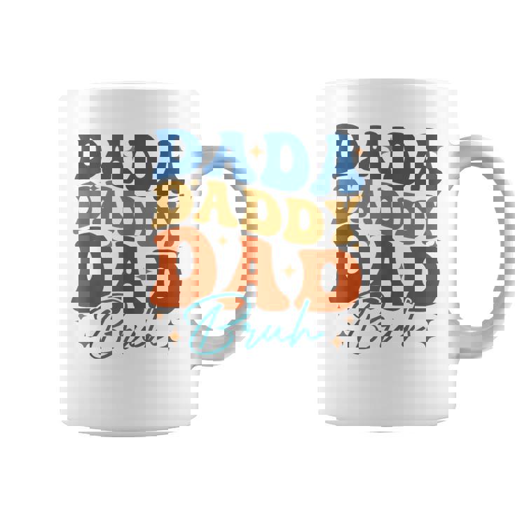 Groovy Dada Daddy Dad Bruh Fathers Day Coffee Mug