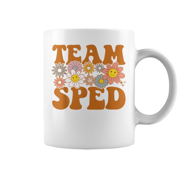 Groovy Squad Team Sped Retro Special Education Ed Teacher Coffee Mug
