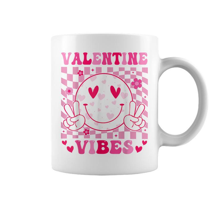 Groovy Valentines Day For Girl Valentine Vibes Coffee Mug