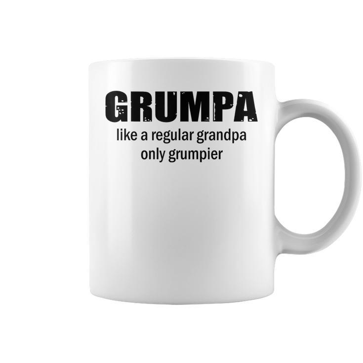 Grumpa Like A Regular Grandpa But Grumpier Coffee Mug
