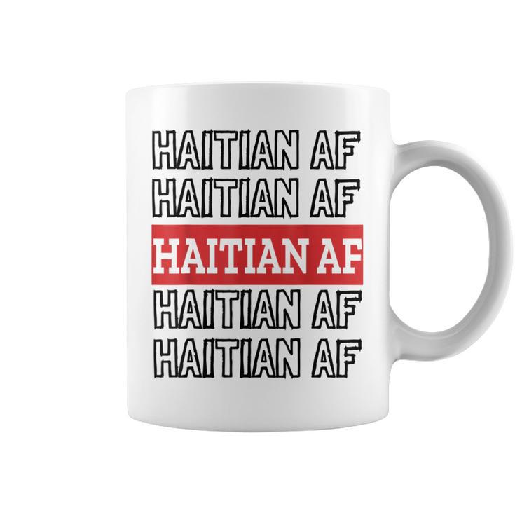 Haitian Af Patriotic Red Blue Haiti Zoe Pride For Flag Day Coffee Mug