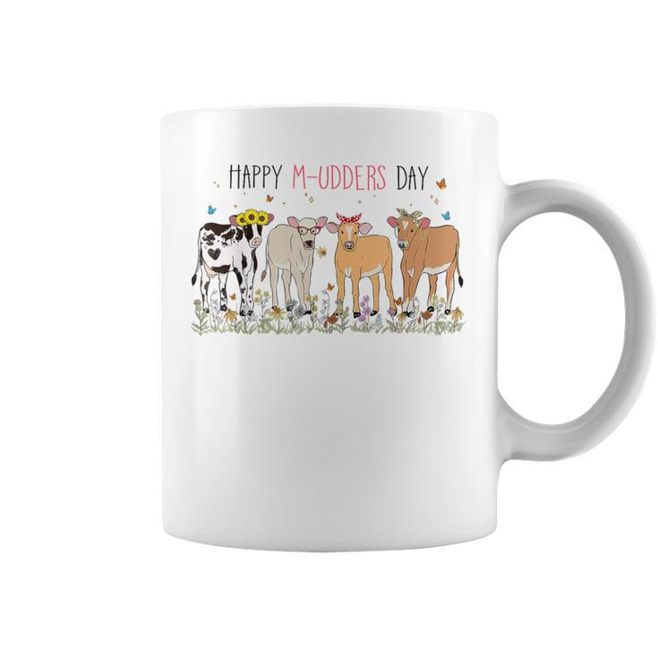 Happy Mu-Dders Day Cow Squad Highland Cow Cattle Coffee Mug