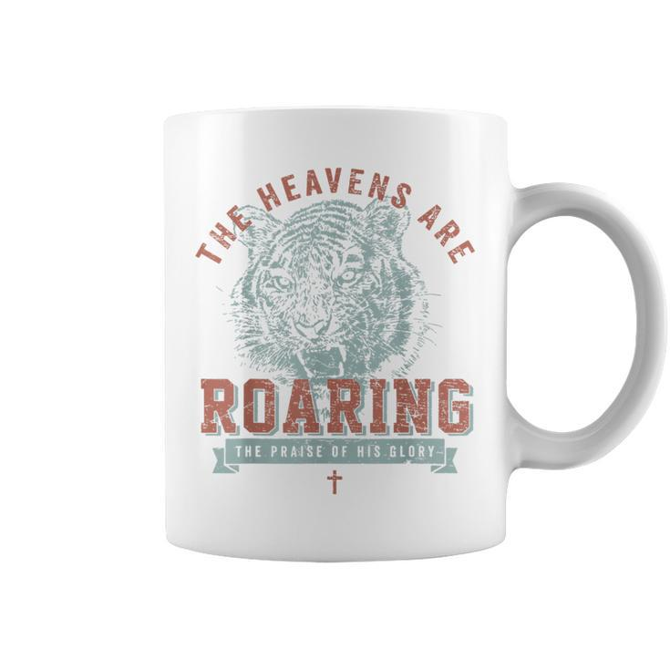 The Heavens Are Roaring Tiger Coffee Mug