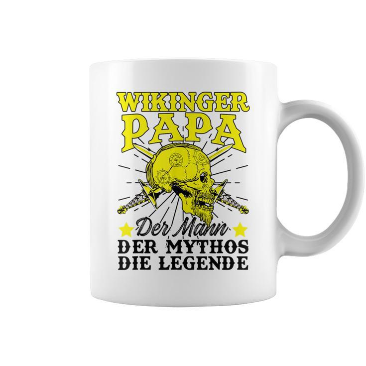 Herren Wikinger Papaateratertag Mann Mythos Legendeiking Tassen