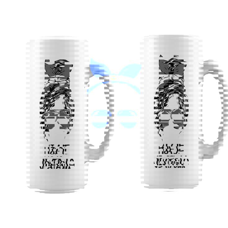 Hija De Nicaragua Orgullo Nicaragua Niña Orgullo Cuello Taza de café