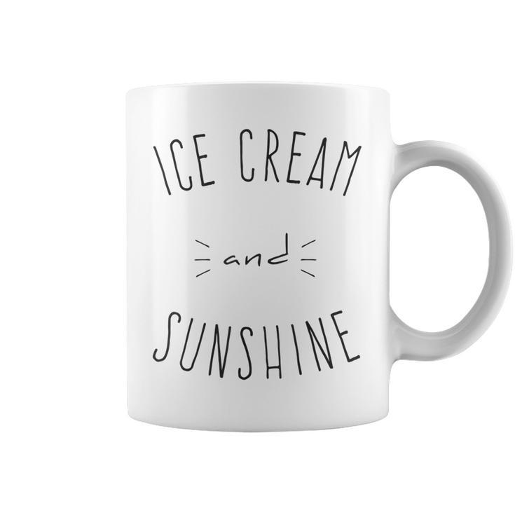 Ice Cream And Sunshine Coffee Mug