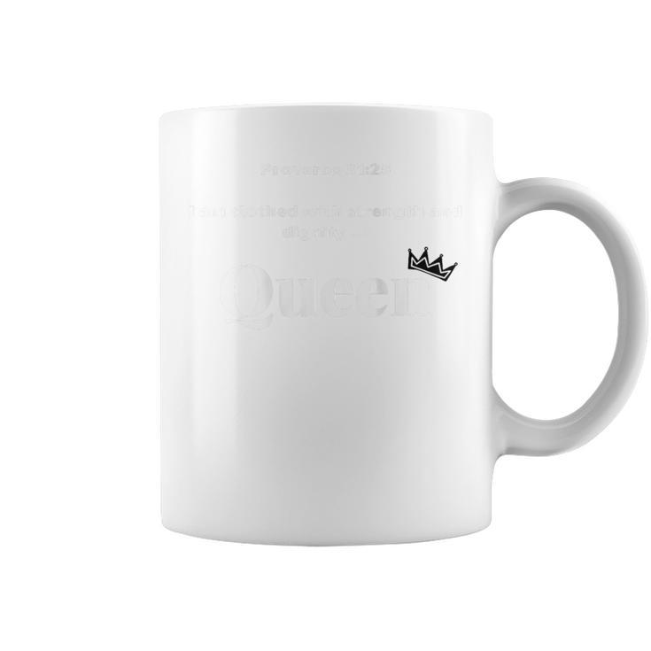 Identity Queen Royalty Affirmation Confidence Coffee Mug