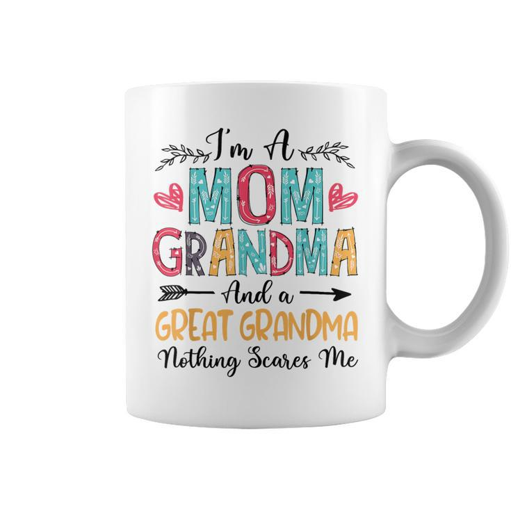 I'm A Mom Grandma And A Great Grandma Mother's Day 2024 Coffee Mug