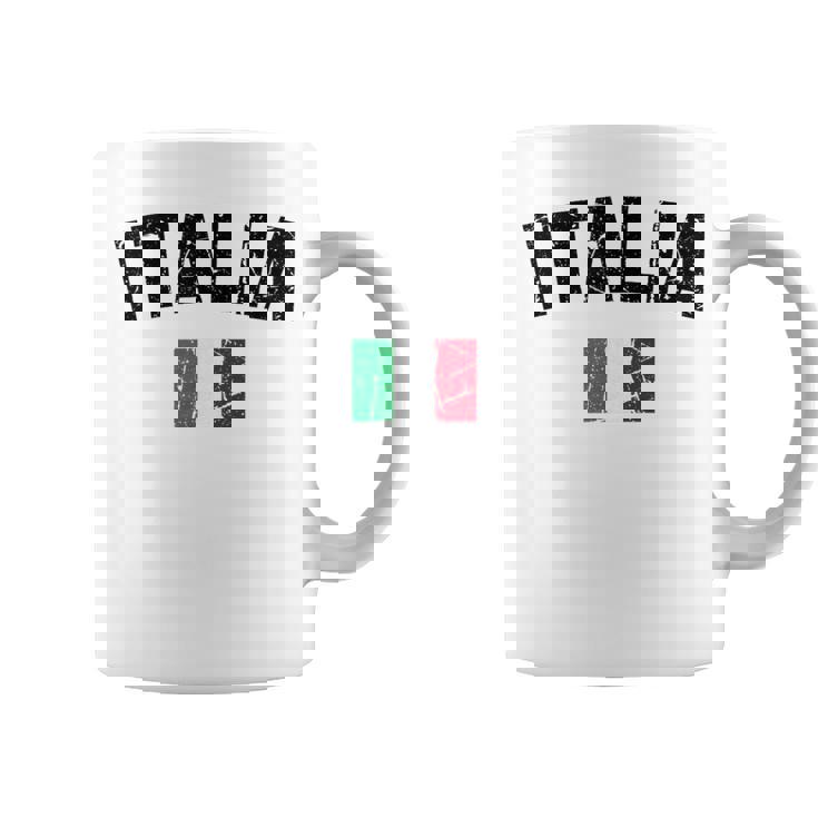 Italia Bandera Hombres Es Niños Italia Taza de café