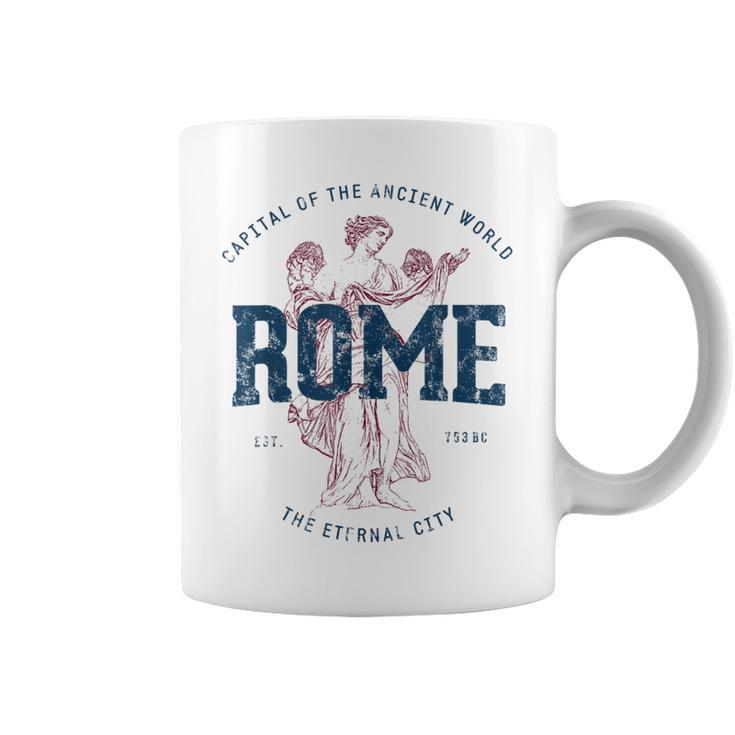 Italy Vacation Souvenir Vintage Rome Coffee Mug