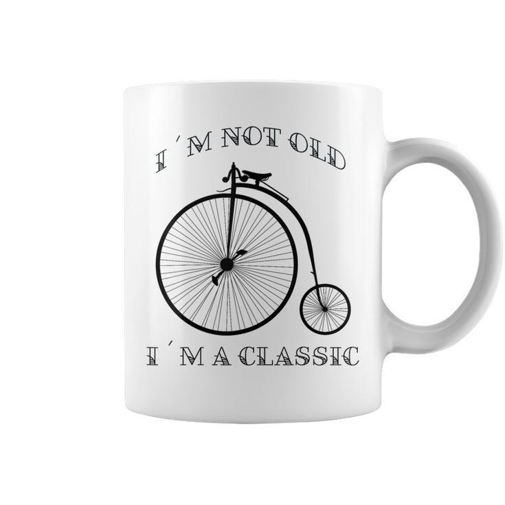 I´M Not Old I´M A Classic Bike Graphic Fathers Day Vintage Coffee Mug