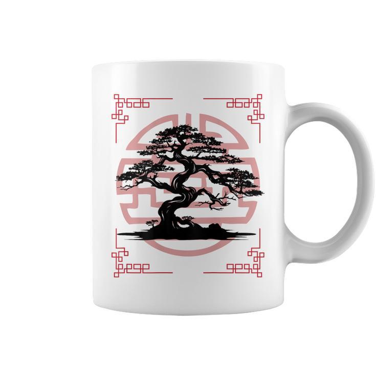 Japanese Bonsai Asia China Aesthetic Urban Streetwear Vintage Coffee Mug