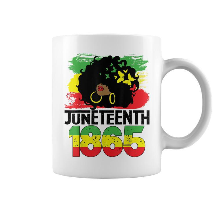 Junenth Is My Independence Day Black Freedom 1865 Coffee Mug