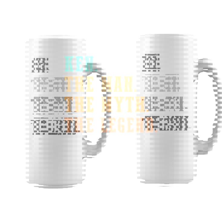 Ken The Man The Myth The Legend Personalized Ken Coffee Mug