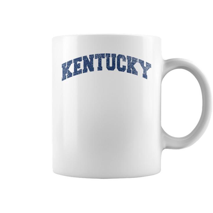 Kentucky Varsity Style Vintage Grey Coffee Mug