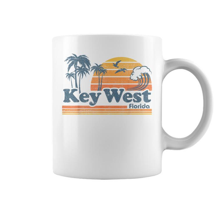 Key West Florida Beach Vintage Spring Break Vacation Retro Coffee Mug