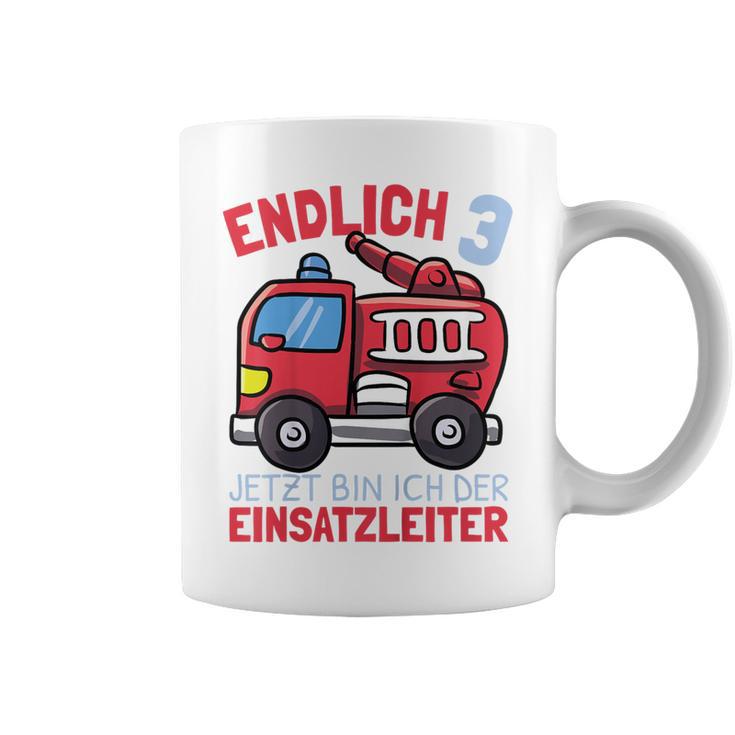 Kinder Jetzt Bin Ich Einsatzleiter Endlich 3 Jahre Boys Fire Brigade Tassen