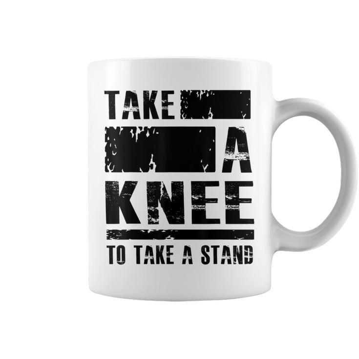 Take A Knee To Take A Stand Protest Rights T Coffee Mug