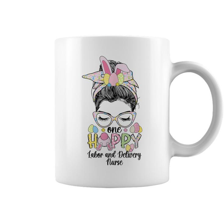 Labor And Delivery Nurse Easter Bunny L&D Nurse Easter Day Coffee Mug