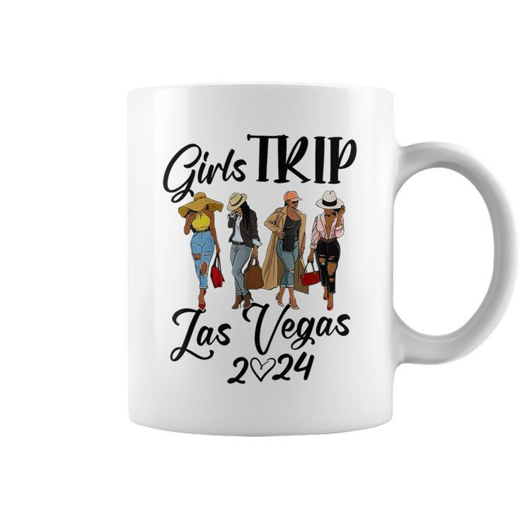 Las Vegas Girls Trip 2024 Birthday Squad Vacation Coffee Mug