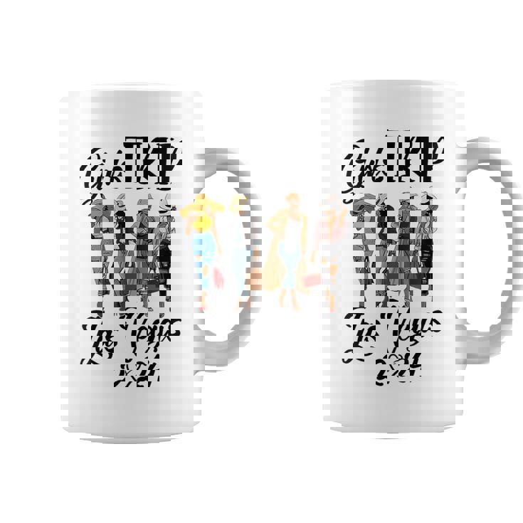 Las Vegas Girls Trip 2024 Birthday Squad Vacation Coffee Mug