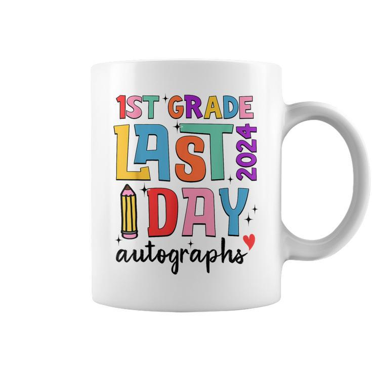 Last Day Autographs 1St Grade Teachers Students 2023-2024 Coffee Mug