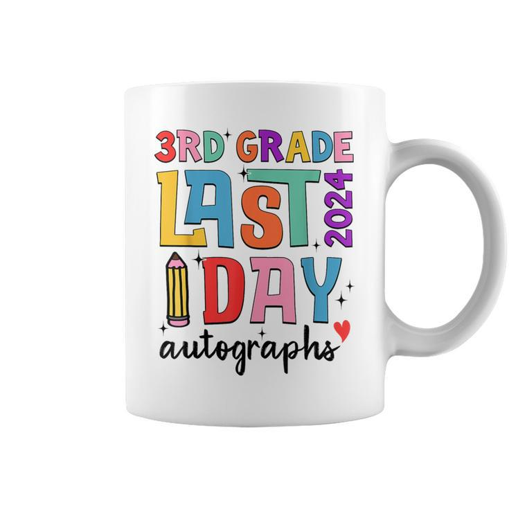 Last Day Autographs 3Rd Grade Teachers Students 2023-2024 Coffee Mug