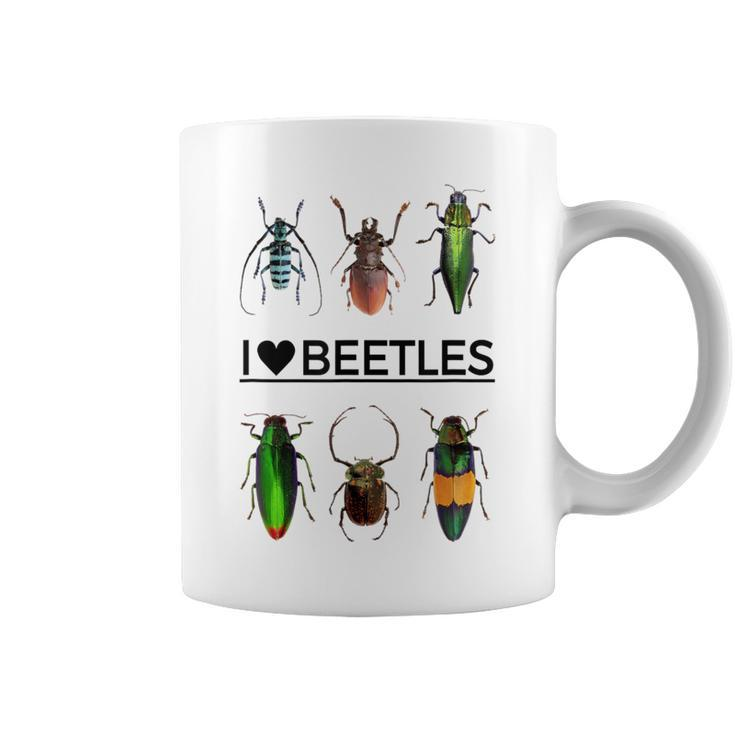 I Love Beetles- Insect Bug Lover Coffee Mug