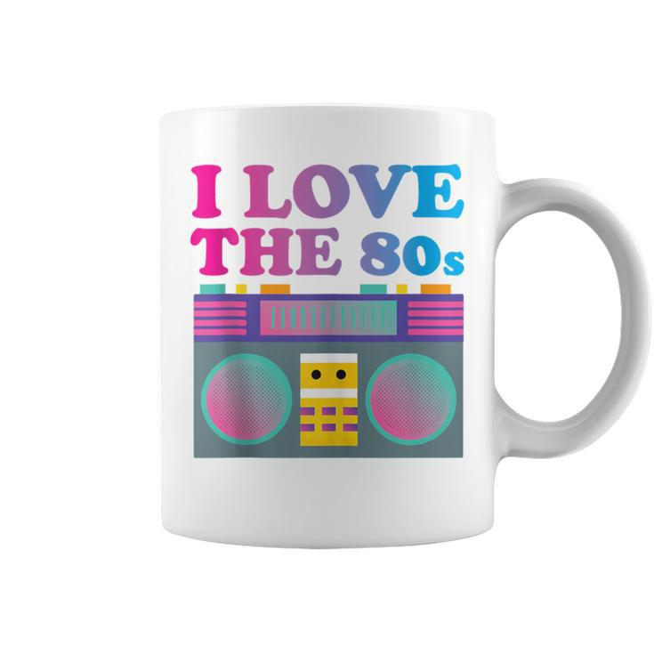 I Love The Eighties This Is My 80S Costume Vintage Retro Coffee Mug