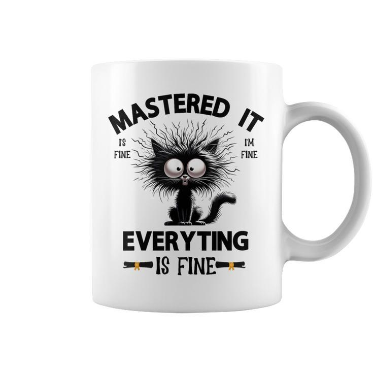 Masters Mastered It Graduate Master Degree Graduation Coffee Mug